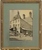 At Front and Callow Streets by Frank Hamilton Taylor, Ink on paper, sold Mar 2025