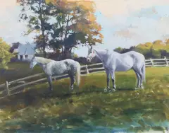 Untitled by Heather St Clair Davis, Oil on canvas, sold Mar 2025