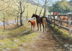 Untitled by Heather St Clair Davis, Oil on canvas, sold Mar 2025