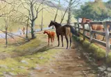Untitled by Heather St Clair Davis, Oil on canvas, sold Mar 2025