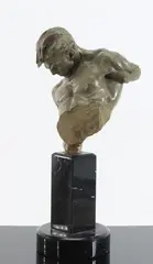 The Gymnast by Richard MacDonald, Bronze sculpture, sold Mar 2025