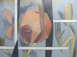 From the Estate of Richard Rogers by Richard Rogers, Oil on canvas, sold Dec 2022