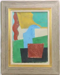 L. Stone by Louis K. Stone, Oil on board, sold Dec 2022