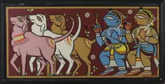 Untitled by Jamini Roy, Gouache, sold Dec 2023