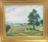 Estate of Della J. Barber by Della J. Barber, Oil on board, sold Dec 2023