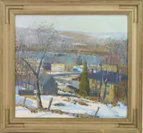 Untitled by Alfred Nunamaker, Oil on canvas, sold Dec 2023