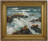 Untitled by John R. Grabach, Oil on canvas, sold Dec 2023