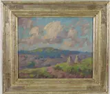 in Bernard Badura (1896 - 1986) Frame by John H. Weygandt, Oil on board, sold Dec 2023