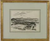 Untitled by John Fulton Folinsbee, Graphite on paper, sold Dec 2023