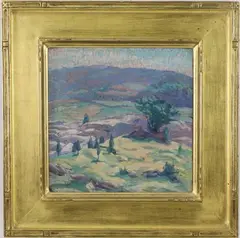 Untitled by Florence Tricker, Oil on canvas, sold Dec 2023