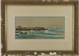 Untitled by Edmund Darch Lewis, Watercolor, sold Dec 2023
