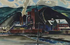 Untitled by John Brock Lear, Jr., Watercolor, sold Dec 2023