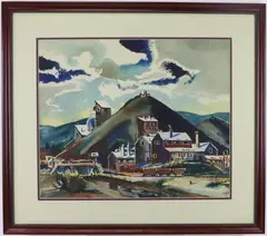 Untitled by John Brock Lear, Jr., Watercolor, sold Dec 2023