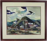 Untitled by John Brock Lear, Jr., Watercolor, sold Dec 2023