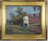 Untitled by John H. Weygandt, Oil on board, sold Dec 2023