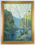 Solitude by Karl Dempwolf, Oil on canvas, sold Dec 2023