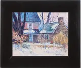 A Country Kitchen by Ray Overpeck, Oil on board, sold Dec 2023