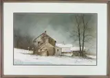 Untitled by Ray Hendershot, Watercolor, sold Dec 2023
