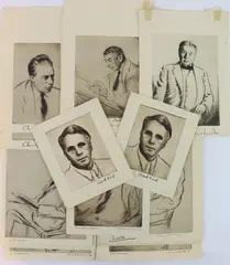 Untitled by Thomas Richard Hood, Etchings by Philadelphia artist and Director of the Pennsylvania Art Project (WPA) as part of his artist series, sold Dec 2023