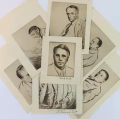 Untitled by Thomas Richard Hood, Etchings by Philadelphia artist and Director of the Pennsylvania Art Project (WPA) as part of his artist series, sold Dec 2023