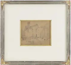 Small Factory Scene by Robert Spencer, Pencil on paper "Small Factory Scene", sold Mar 2024