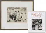 Indian Ovens by Gene Kloss, Etching, sold Mar 2024
