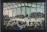 Untitled by Christopher Willett, Oil on board, offered Mar 2024