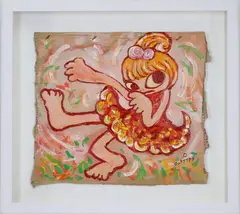 After the Rain by Ayako Rokkaku, Oil on cardboard, sold Mar 2024
