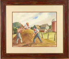 Untitled by Harry Leith-Ross, Watercolor, sold Mar 2024