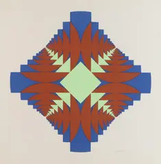 Untitled by Ronald Abram, Screenprint, offered Mar 2024
