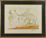 Le Cirque by Salvador Dalí, Etching, sold Mar 2024
