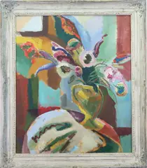 Still LIfe by Quita Brodhead, Oil on canvas, sold Sep 2022