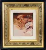 Psychoscape by James Gleeson, Oil on board, sold Sep 2022