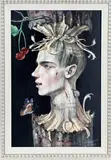 Cherry by Kirill Fadeyev, Oil on board, sold Sep 2022