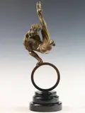 The Gymnast by Richard MacDonald, Bronze, sold Sep 2022