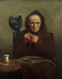 Untitled by James Harris, Oil on canvas, sold Sep 2022