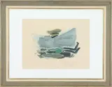 Nature Morte la Musique by Georges Braque, Woodcut, sold Sep 2022
