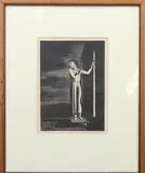 Starry Night by Rockwell Kent, Engraving on paper, sold Jun 2023