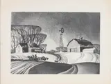 Coming for Supper by Dale Nichols, Lithograph, sold Jun 2023