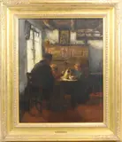 Untitled by Frantz Charlet, Oil on canvas, sold Jun 2023