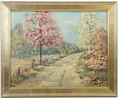 Untitled by William Francis Taylor, Oil on canvas board, sold Jun 2023