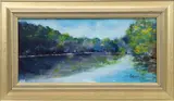 Untitled by Evelyn Marie Allen Faherty, Oil on board, sold Jun 2023