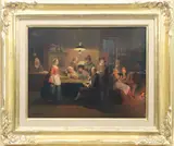 Untitled by Pieter Geerard Sjamaar, Oil on panel, sold Jun 2023