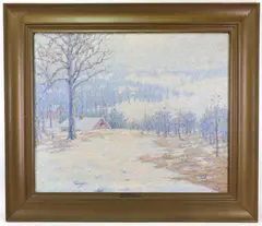 Poet Hills by C. Jac Young, Oil on canvas, sold Jun 2023