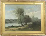 Untitled by Henri Germain Lacombe, Oil on canvas, offered Jun 2023