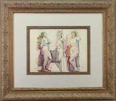 Untitled by Walter Emerson Baum, Watercolor, sold Jun 2023
