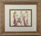 Untitled by Walter Emerson Baum, Watercolor, sold Jun 2023