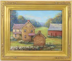Untitled by Jim Lukens, Oil on board, sold Jun 2023