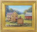 Untitled by Jim Lukens, Oil on board, sold Jun 2023