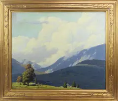 Untitled by Andrew Thomas Schwartz, Oil on canvas, sold Jun 2023